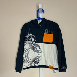 Star Wars Kids Hoodie - Black, White, and Orange